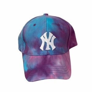 Womens New York NY Baseball Hat Tie Dye